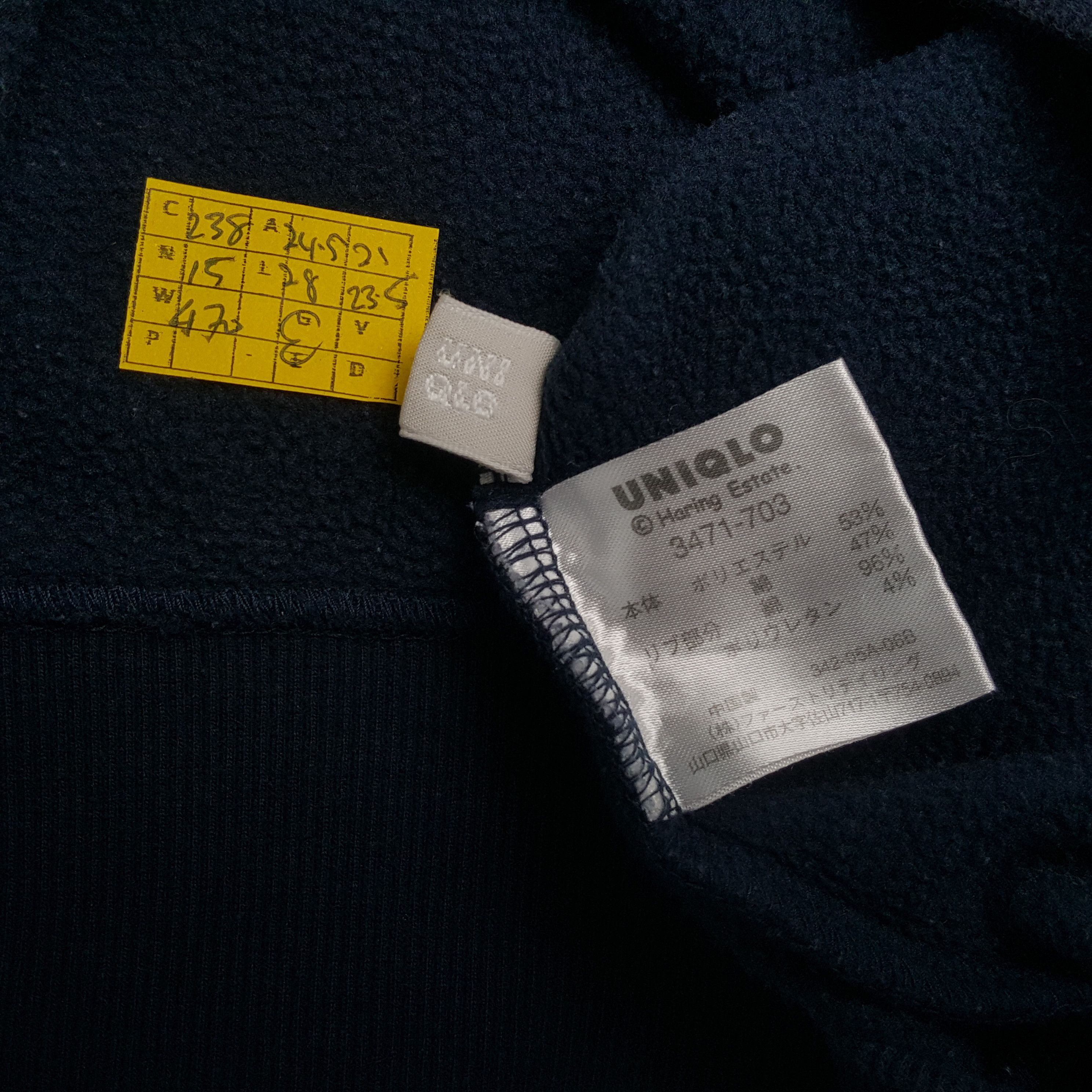 Keith Haring × Uniqlo × Vintage Vintage KEITH HARING American Art Artist Promo Sweatshirts Size US L / EU 52-54 / 3 - 8 Thumbnail
