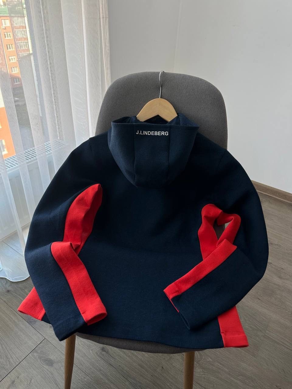 J.Lindeberg × Vintage Vintage J.Lindeberg Full Zip Crystal Hoodie Size M / US 6-8 / IT 42-44 - 15 Thumbnail