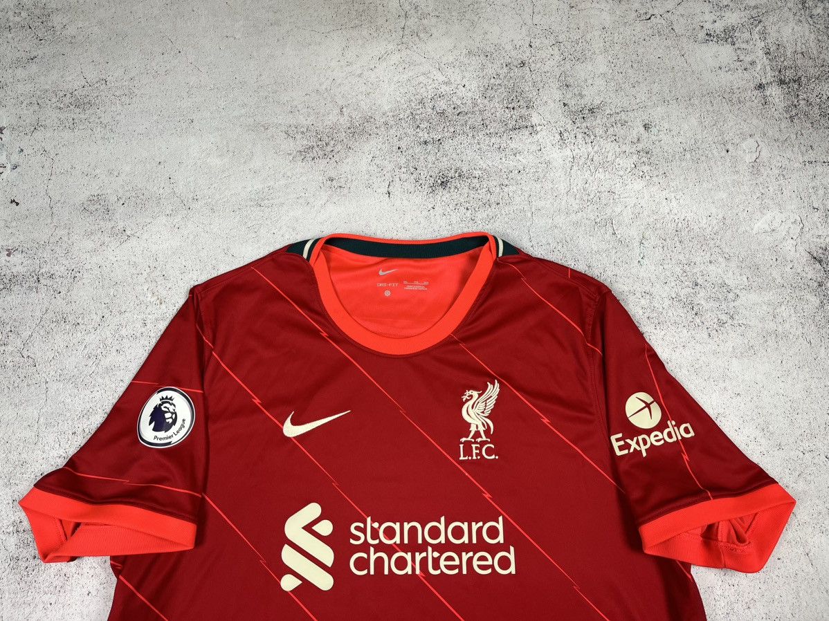 Nike LIVERPOOL 2021-22HOME SHIRT FOOTBALL SOCCER JERSEY NIKE XXL Size US XXL / EU 58 / 5 - 2 Thumbnail