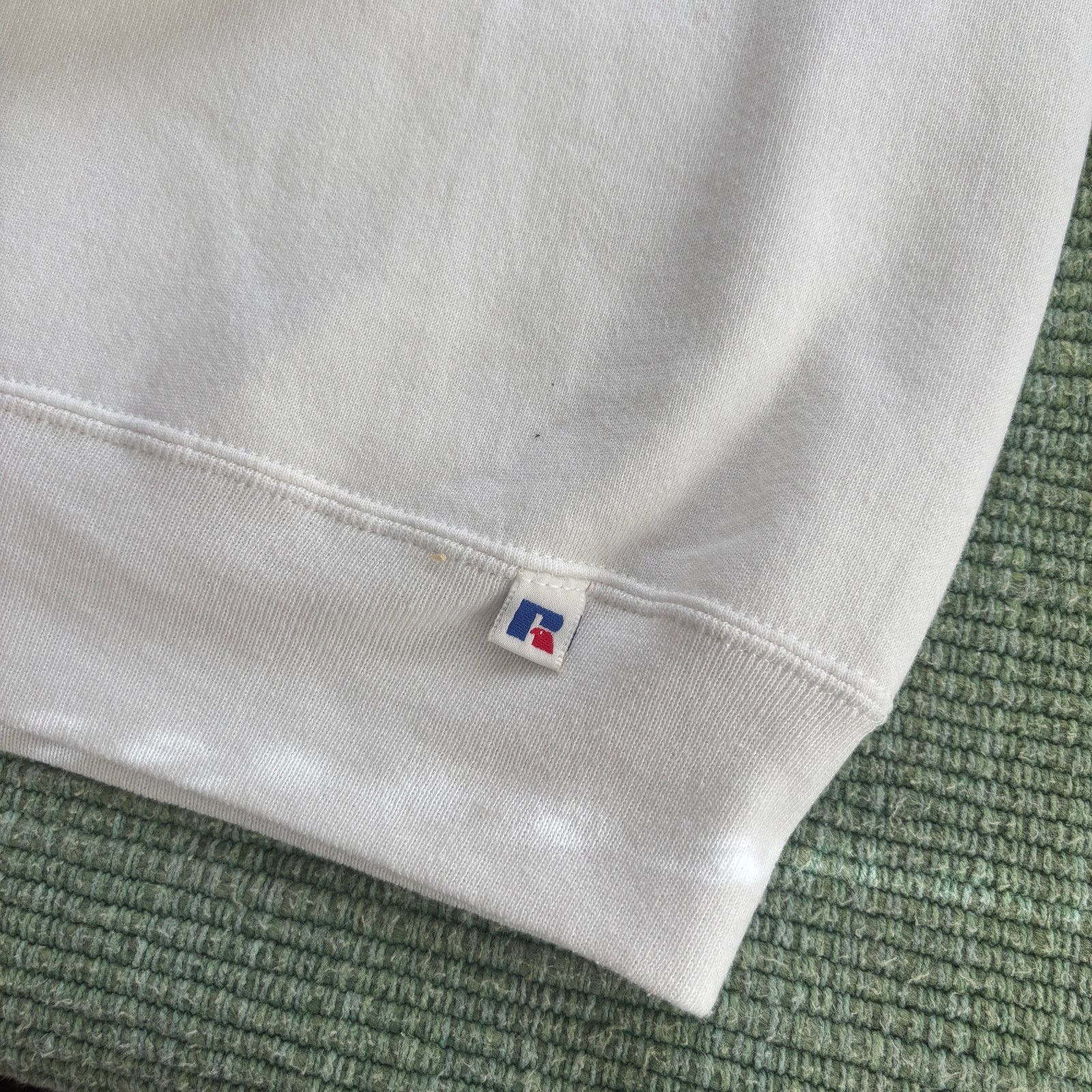 Russell Athletic × Vintage Vintage 1990s Russell Athletic cotton collared farmers sweat Size US L / EU 52-54 / 3 - 6 Thumbnail
