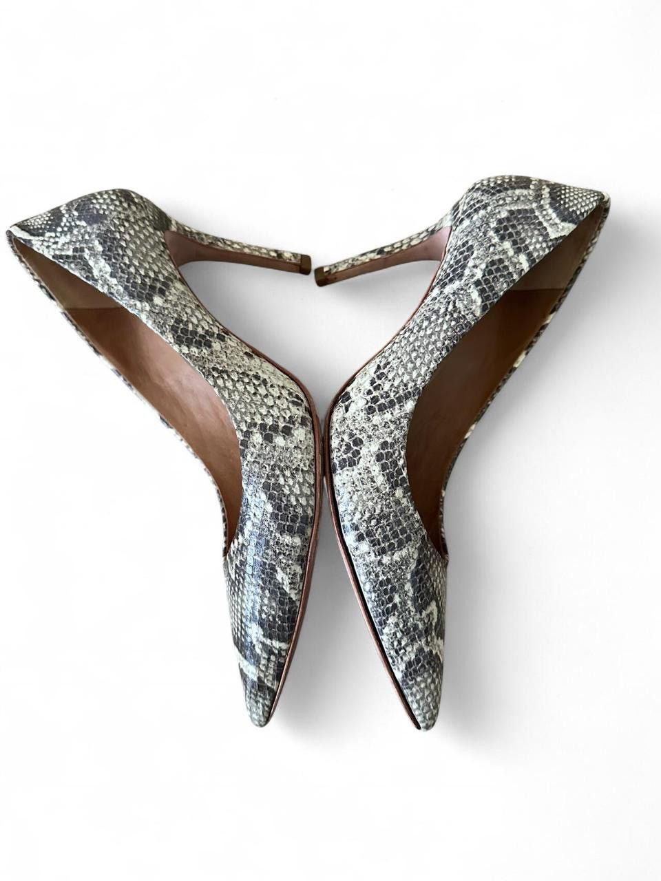 Coach Coach Snakeskin Pointed Toe Heels – Size 9.5 Size US 9.5 / IT 39.5 - 3 Thumbnail