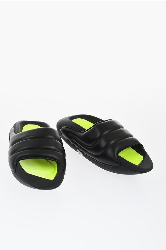 Quilted Leather B-IT Sandals with Fluorescent Inner and Chun