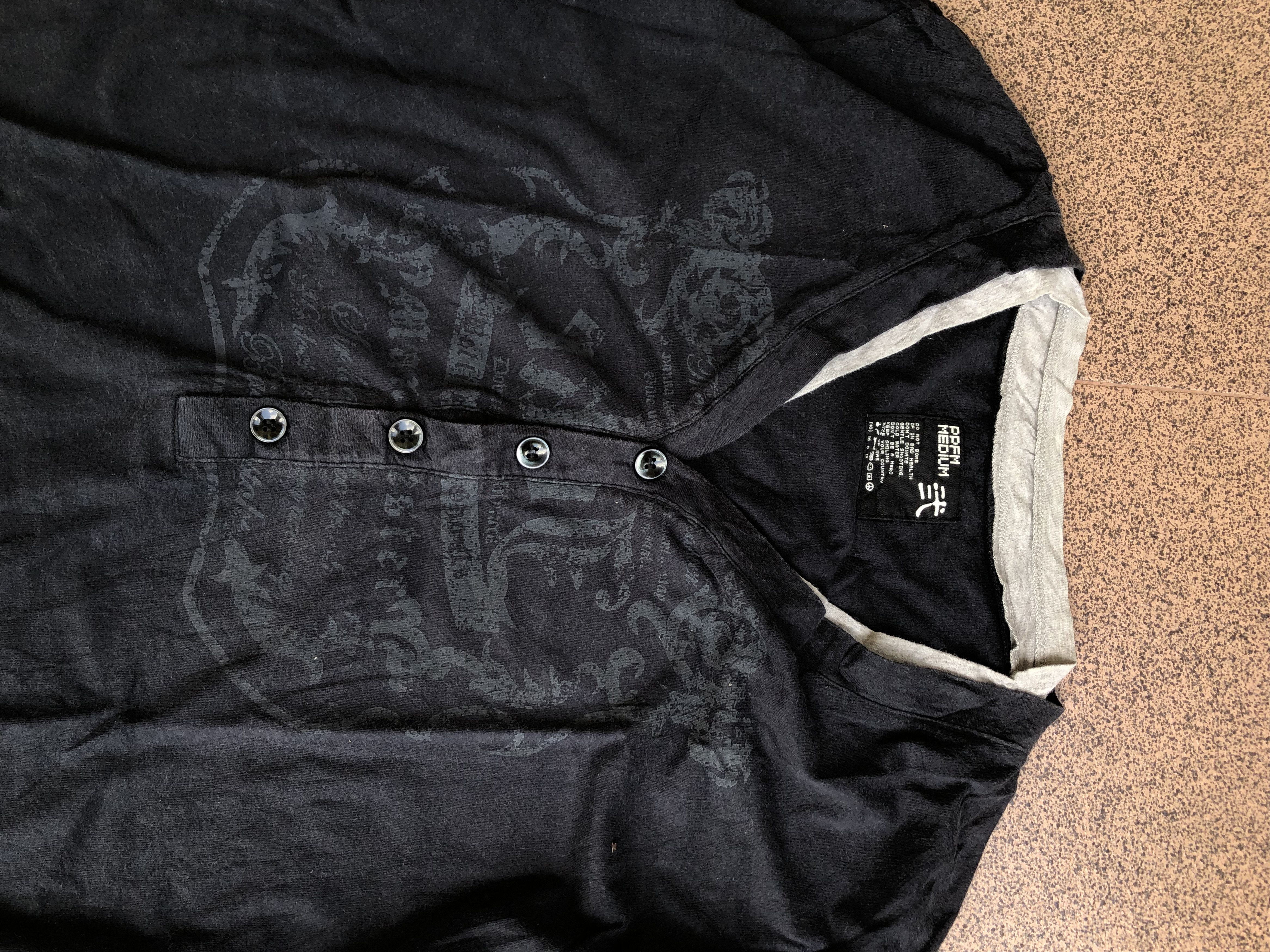 If Six Was Nine 2000s Double Layer PPPFM Vkei Y2k JAPANESE Size US M / EU 48-50 / 2 - 7 Thumbnail