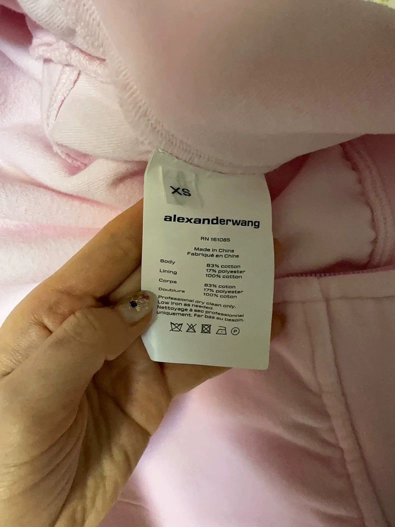 Alexander Wang Alexander Wang Pink Zip-Up Hoodie XS- Size XS / US 0-2 / IT 36-38 - 4 Thumbnail