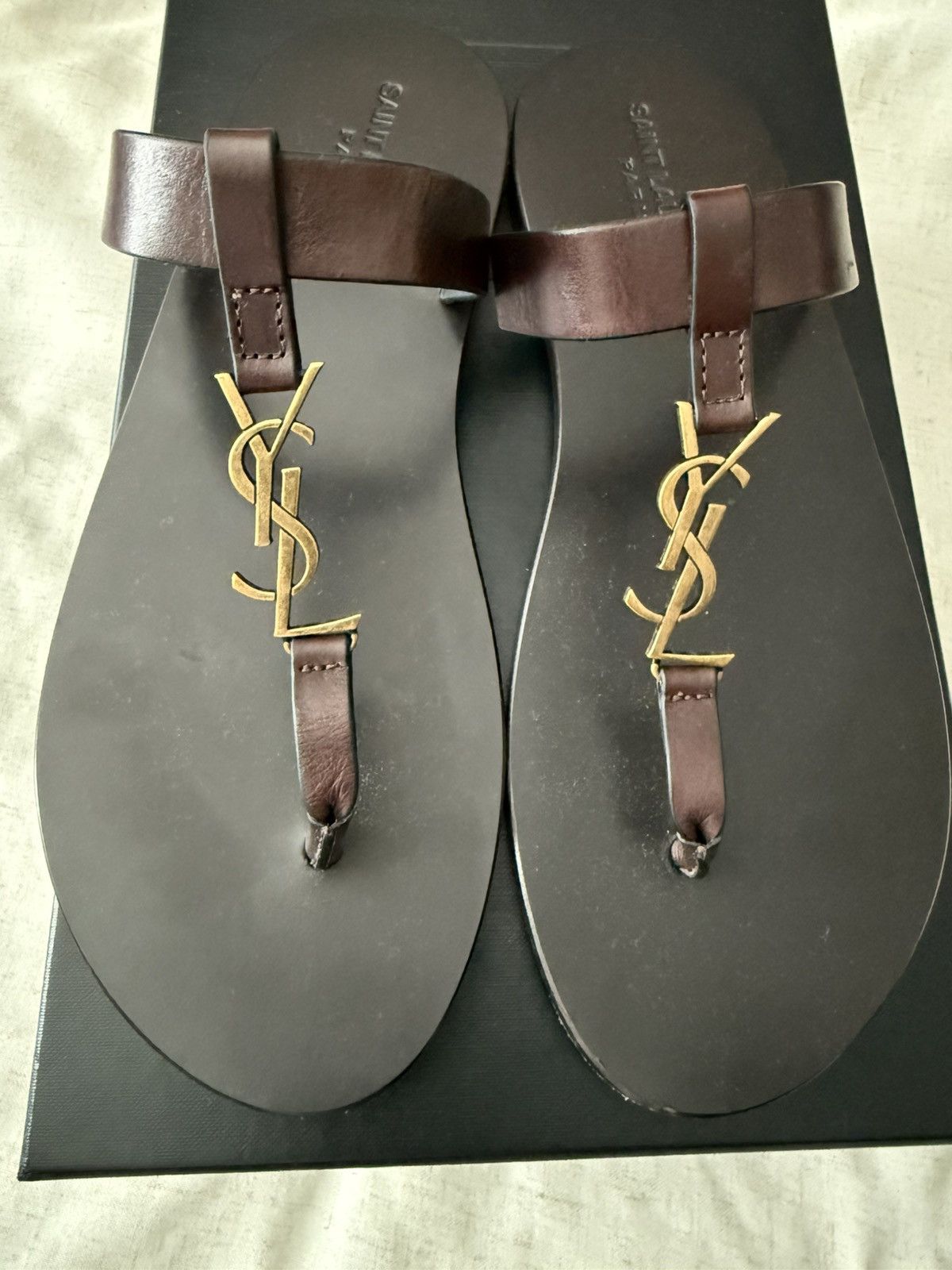 Yves Saint Laurent Saint Laurent Thong Sandals Size US 8 / EU 41 - 4 Thumbnail