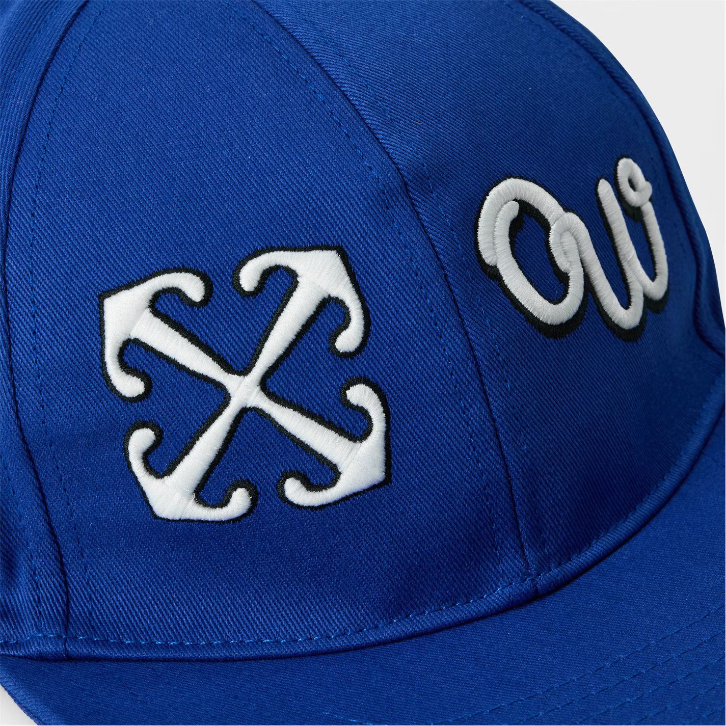 Off-White o1g2r1mq0326 Size: L / Baseball Hat / Cap in Blue Size ONE SIZE - 3 Thumbnail