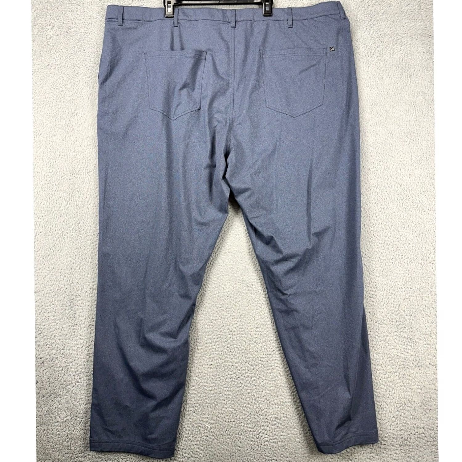 Vintage VINTAGE 01 ALGO Chino Pants Mens 46 Navy Performance Tech UPF 40 Moisture Wicking 31.5 Inseam Slim? Size US 30 / EU 46 - 3 Thumbnail