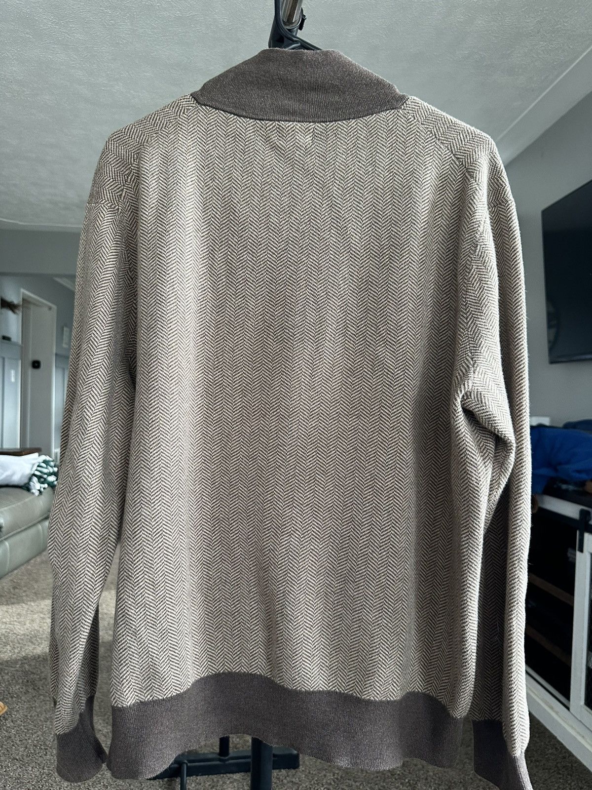 J.Crew J.Crew 1/4 Zip Sweater Size US L / EU 52-54 / 3 - 2 Thumbnail