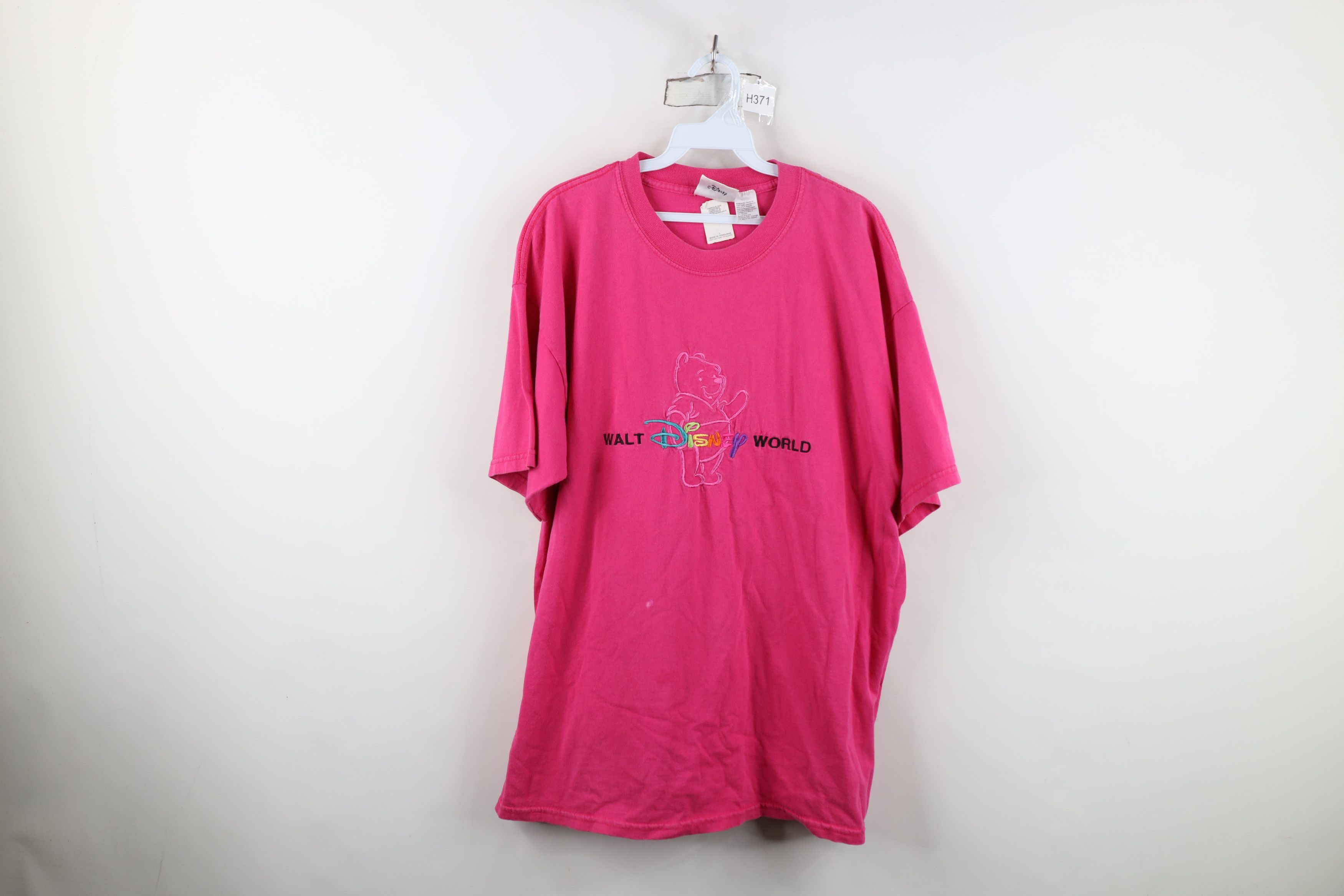 Disney Vintage 90s Disney Rainbow Winnie the Pooh T-Shirt Size L / US 10 / IT 46 - 1 Thumbnail