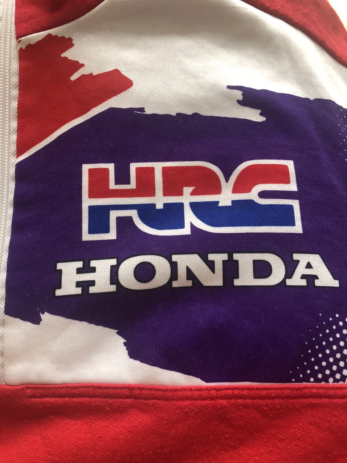 Honda × Vintage RARE VINTAGE HONDA RACING QUALITY SPORT JACKET SWEATSHIRT Size US XL / EU 56 / 4 - 2 Thumbnail