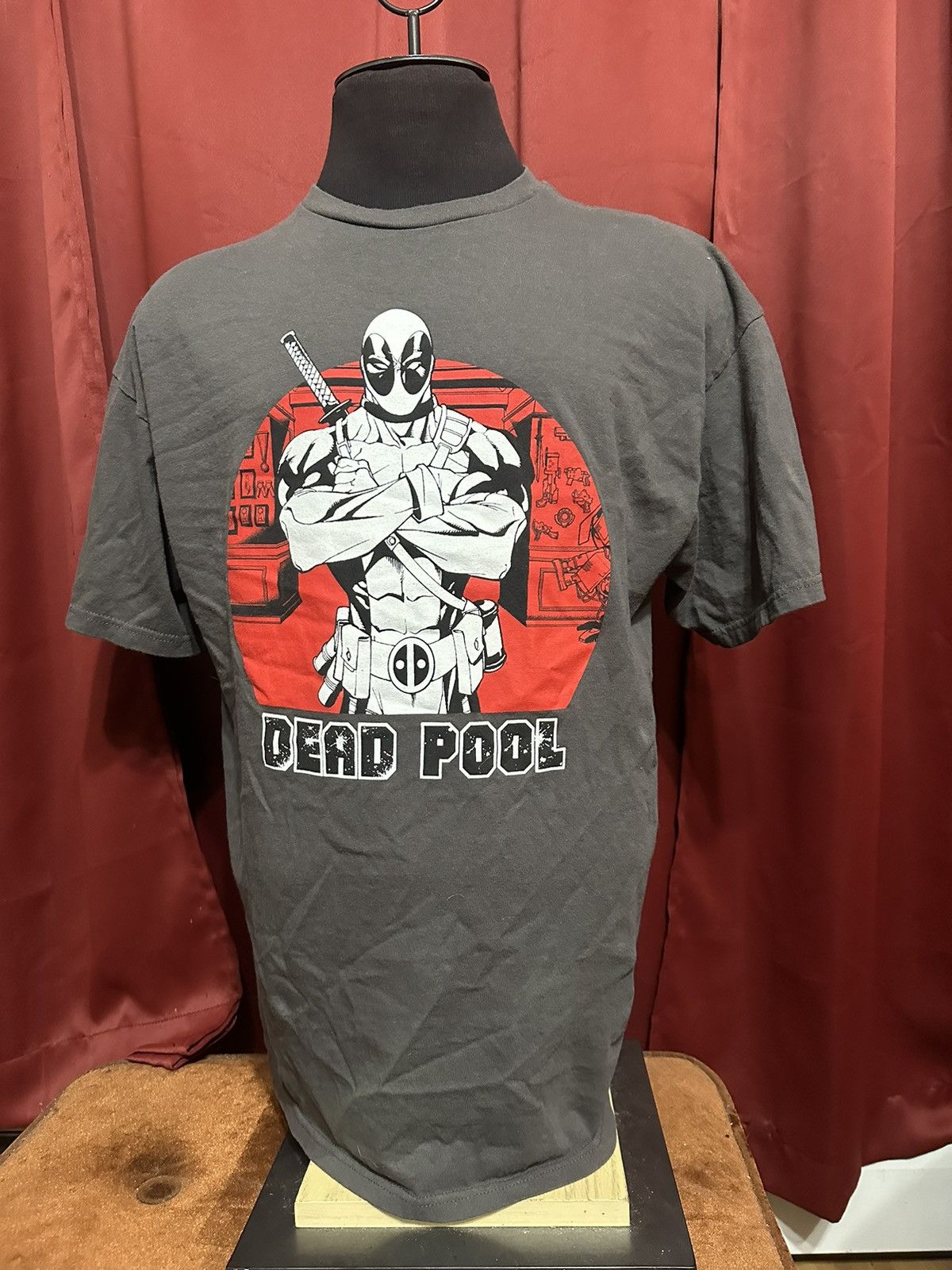 Mad Engine Dead Pool Tshirt Y2K Mad Engine Marvel Comics Tee Grail Size US XXL / EU 58 / 5 - 1 Thumbnail