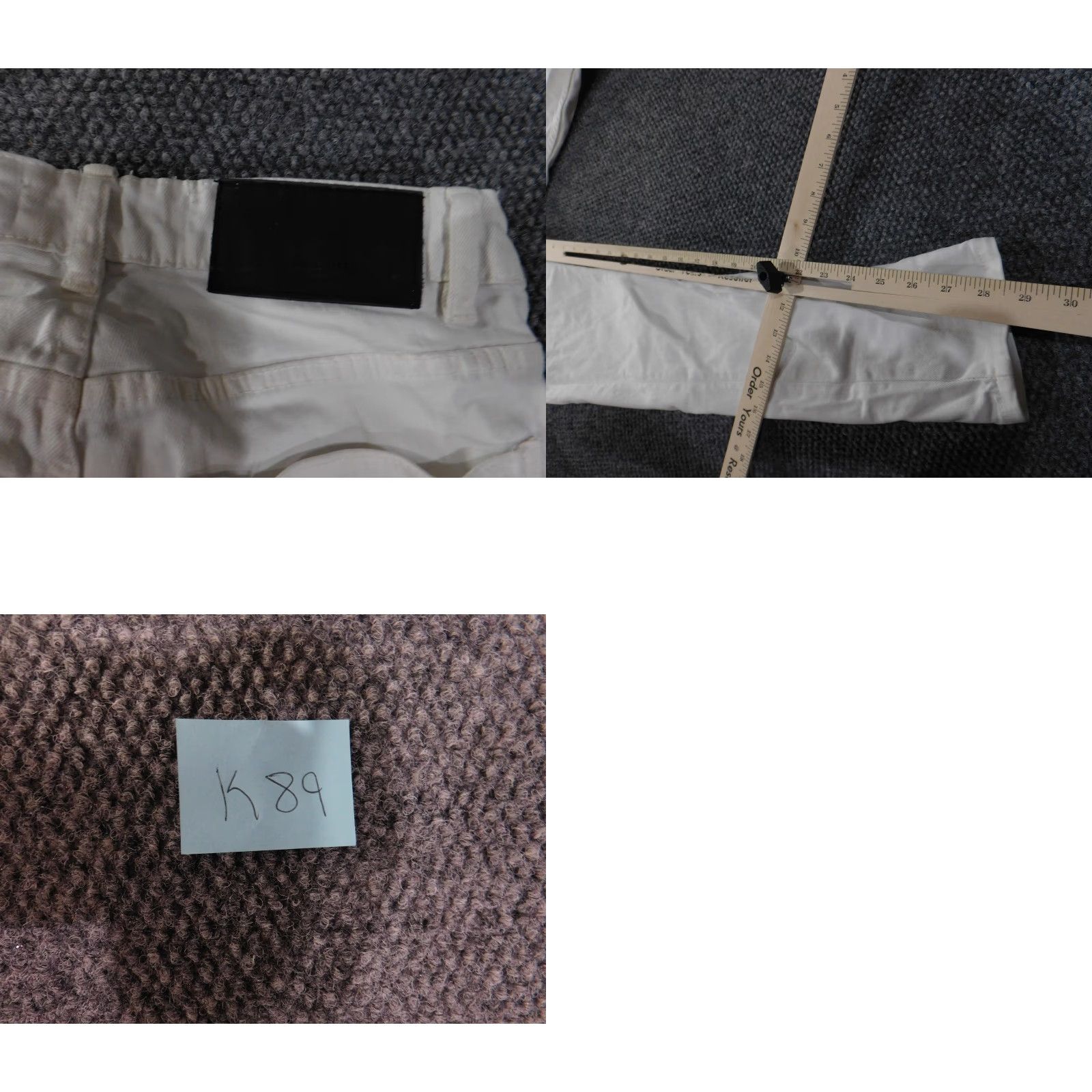 Zara Zara Jeans Mens 30 White Slim Fit Stretch Denim Five Pocket Casual Size US 30 / EU 46 - 9 Thumbnail