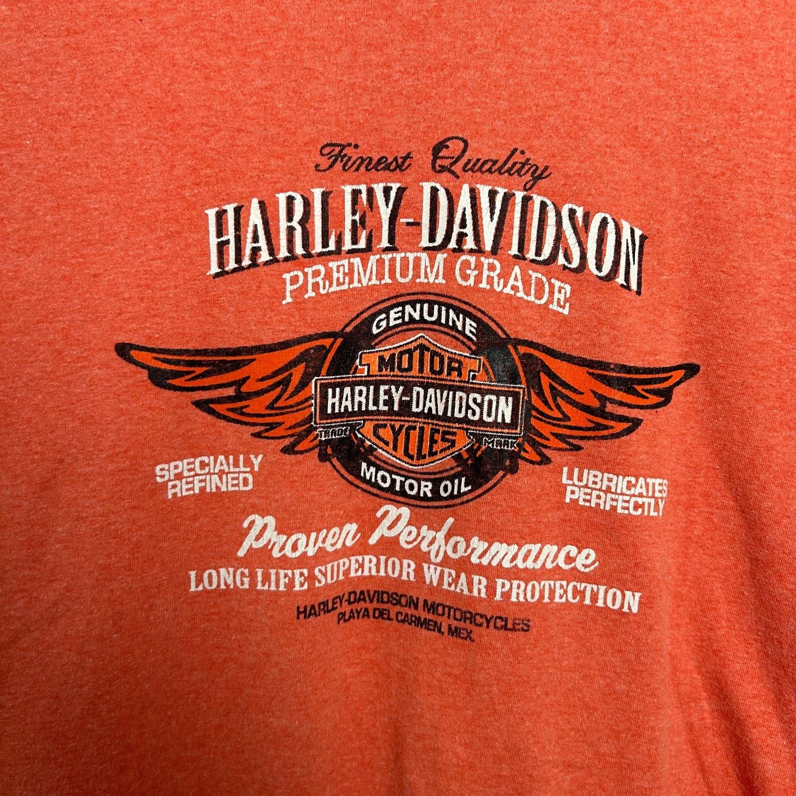 Harley Davidson Harley Davidson Tee Shirt Women XL Red Long Life Superior Size XL / US 12-14 / IT 48-50 - 3 Thumbnail
