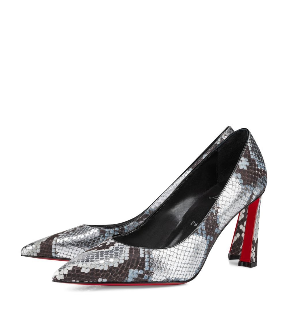 Christian Louboutin o1w1db10425 Pumps in Snake Print Size US 6 / IT 36 - 2 Thumbnail
