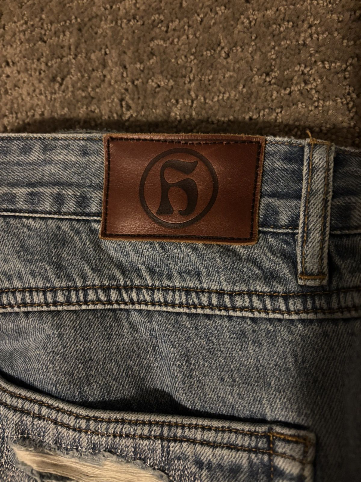 Handmade handmade rust flared denim undercover Size US 34 / EU 50 - 6 Thumbnail