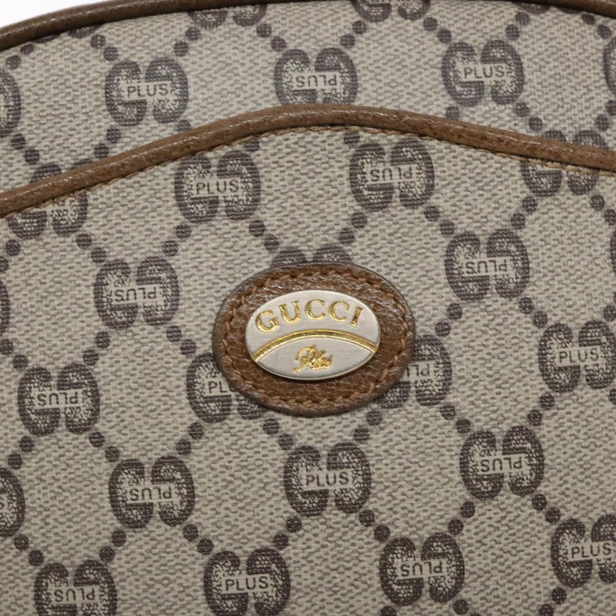 Gucci GUCCI GG Plus Supreme Shoulder Bag Pvc Beige Gold Size ONE SIZE - 14 Thumbnail