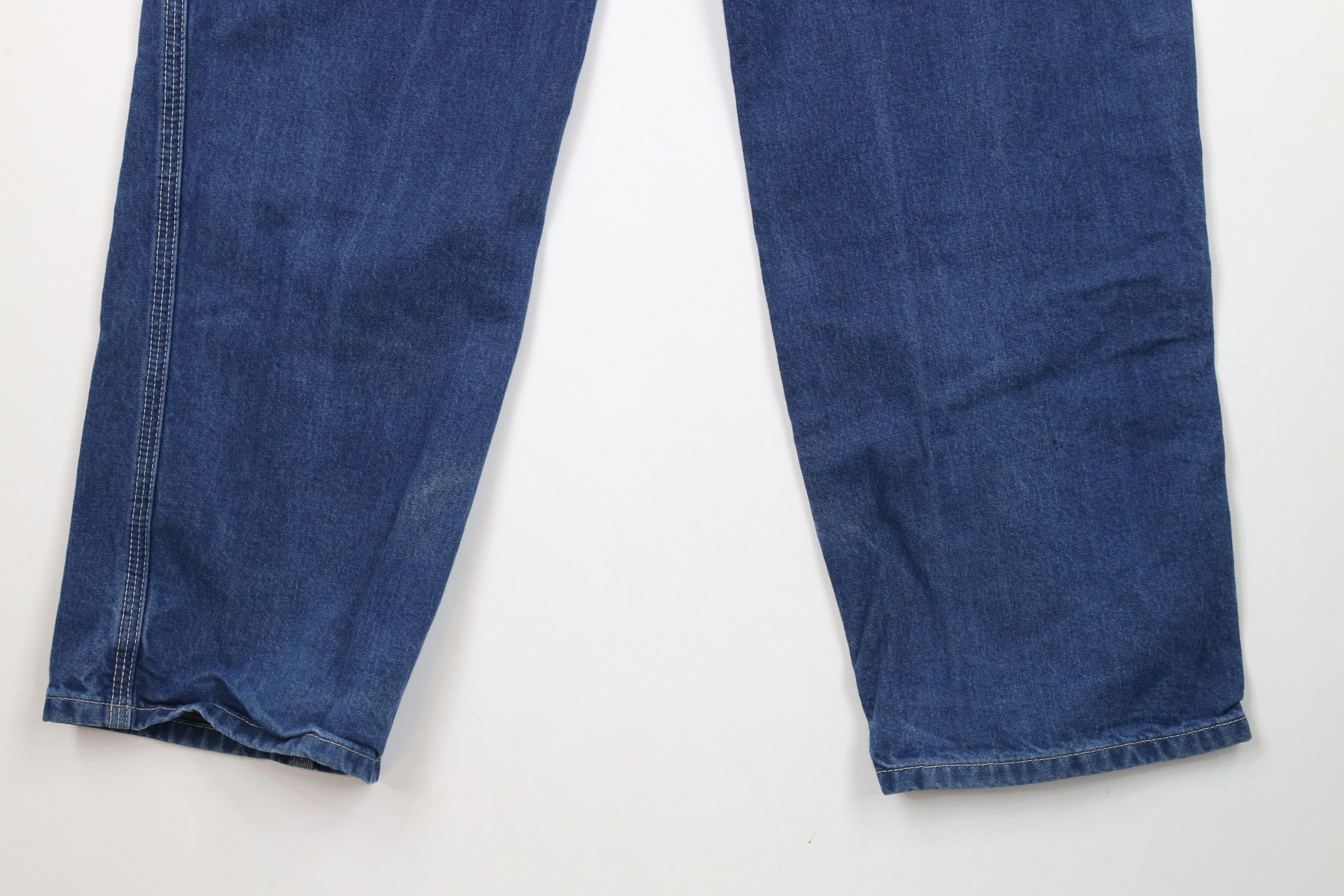 Carhartt × Vintage Vintage Carhartt FR Flame Resistant Wide Leg Dungaree Jeans Size US 34 / EU 50 - 15 Thumbnail