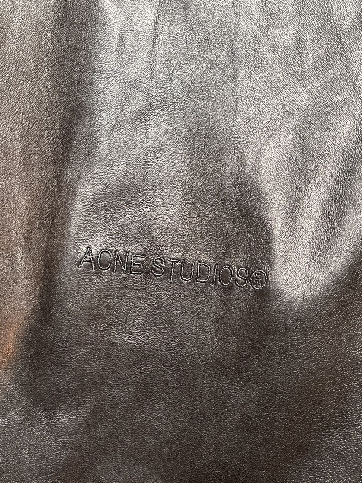 Acne Studios Acne Studios oversized biker leather jacket Size US L / EU 52-54 / 3 - 5 Thumbnail
