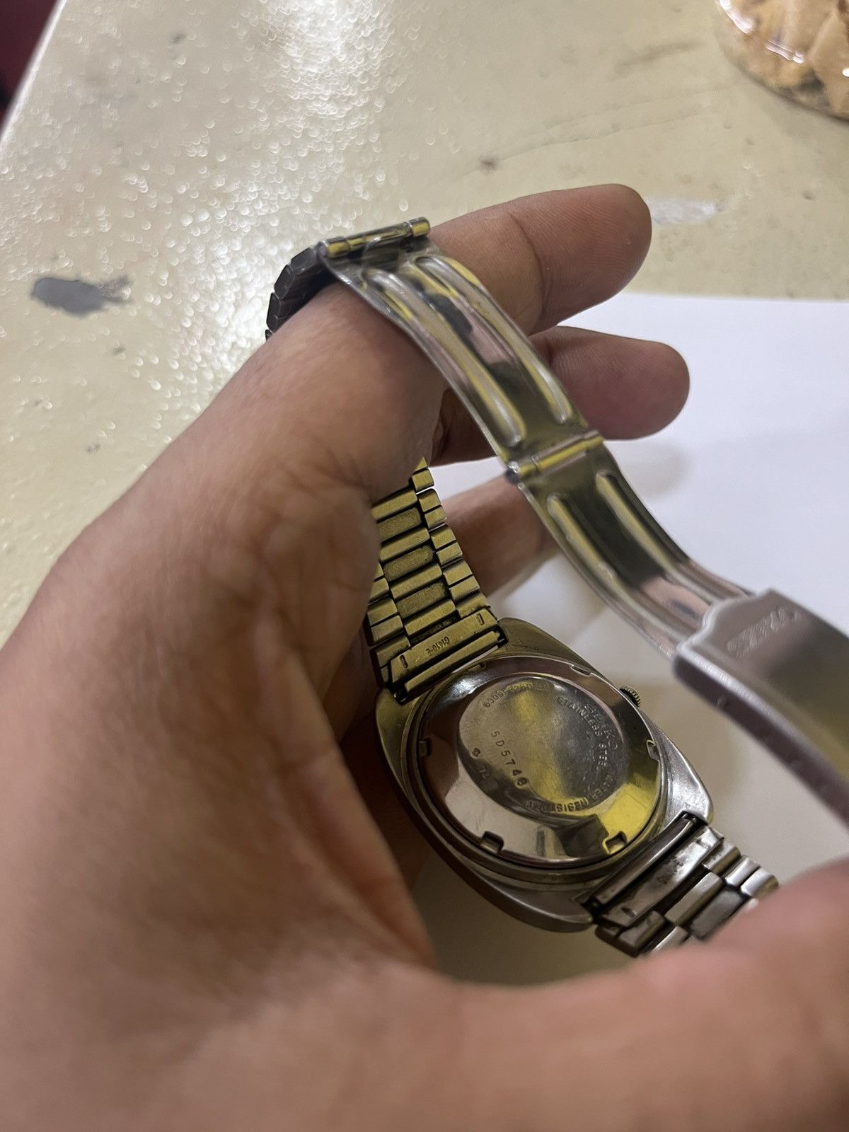 Seiko Vintage 1970’s Seiko 17 jewels Stainless steel watch Size ONE SIZE - 4 Thumbnail