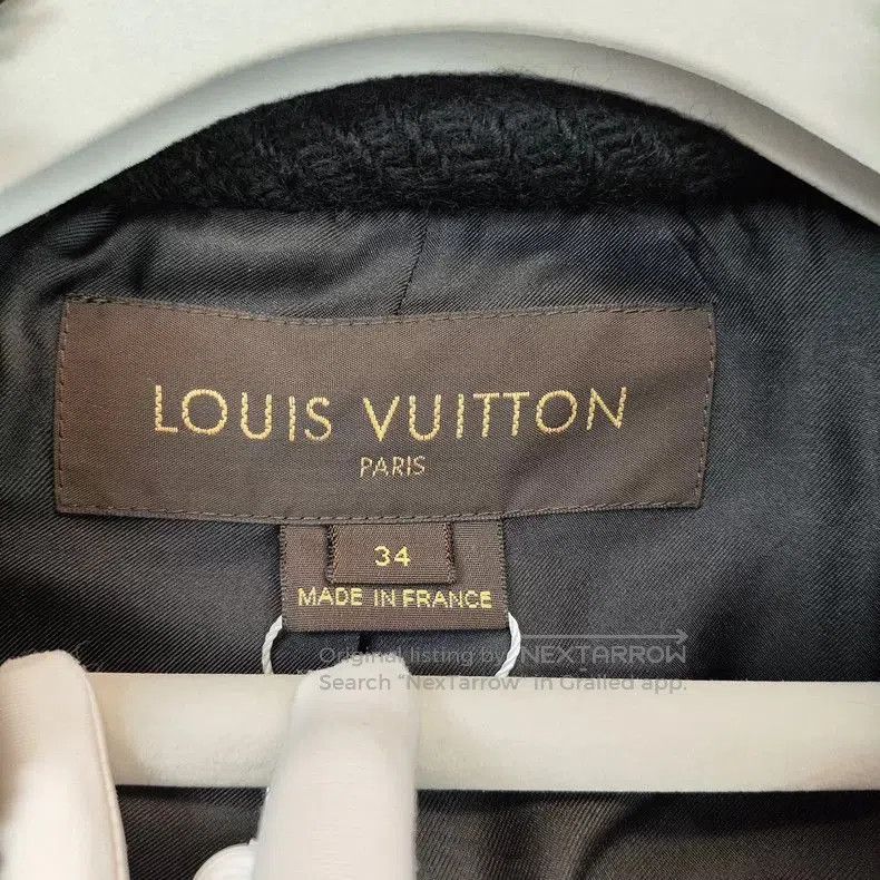 Louis Vuitton LV Wool Long Coat Size 34 Black. Size US XS / EU 42 / 0 - 3 Thumbnail