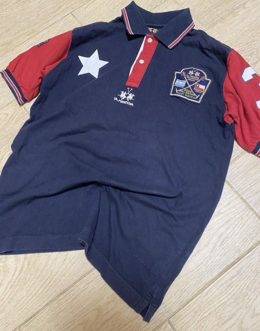 La Martina × Vintage La Martina Polo Ralph Like Chile vintage rugby polo jersey Size US M / EU 48-50 / 2 - 3 Thumbnail