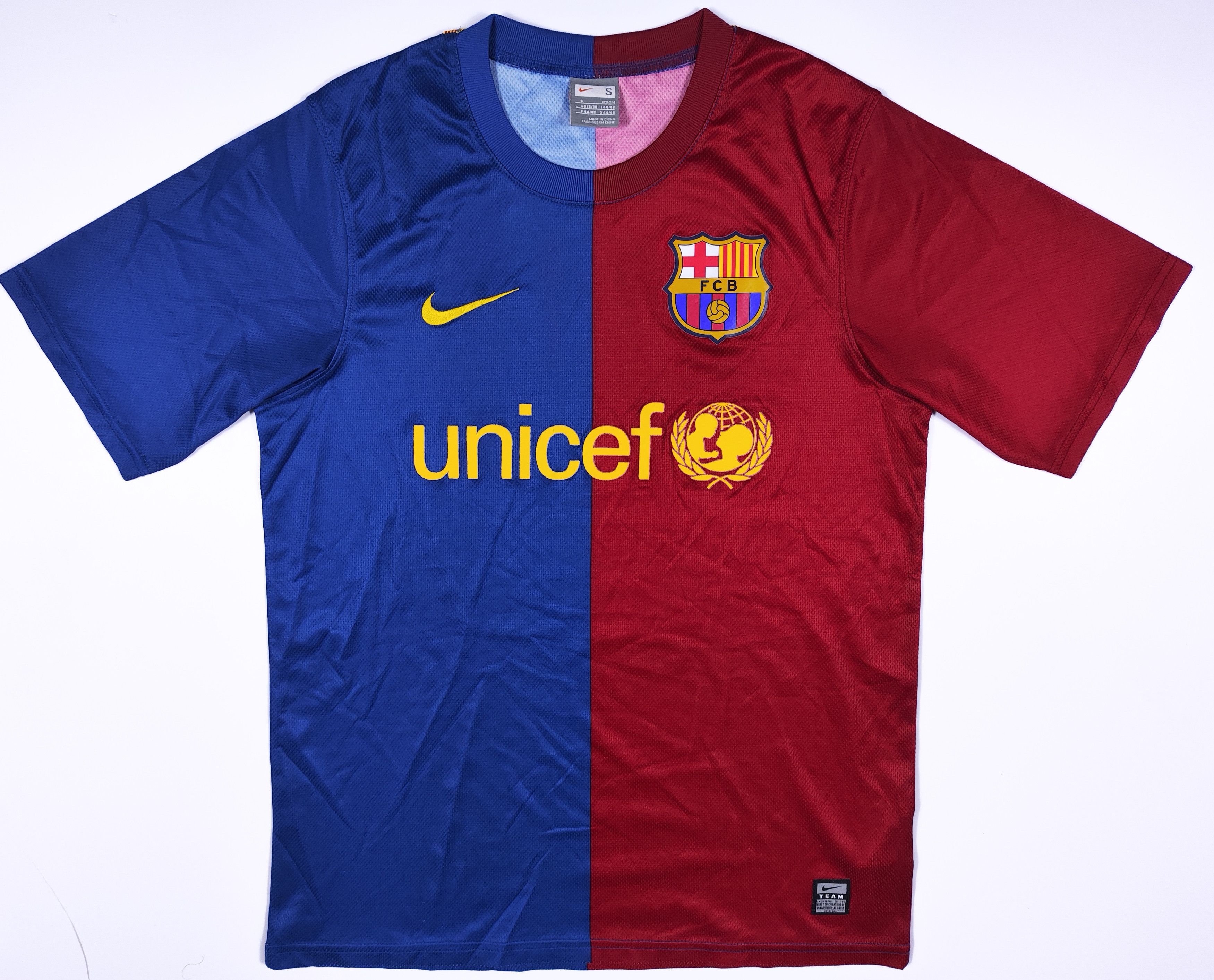 Nike 2007 2008 FC BARCELONA NIKE SIZE M LONGSLEEVE JERSEY | Grailed