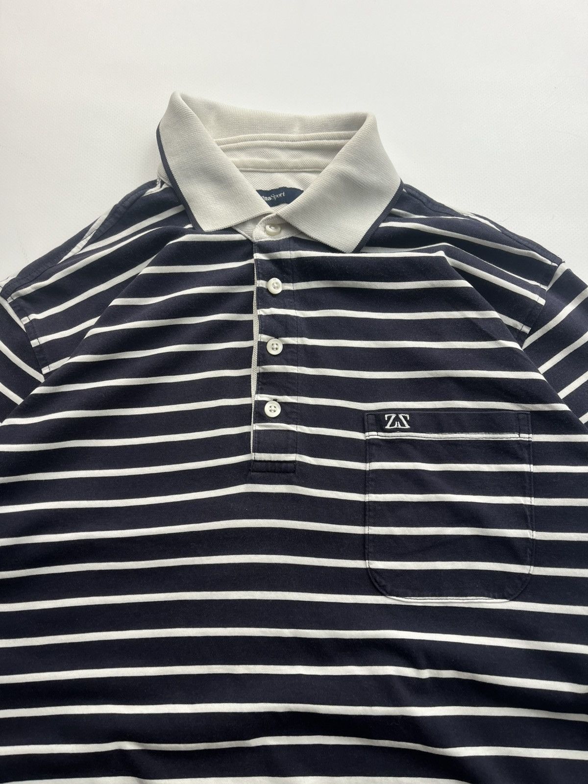 Ermenegildo Zegna × Z Zegna Zegna Sport long sleeve rugby sweatshirt size Large Size US L / EU 52-54 / 3 - 6 Thumbnail