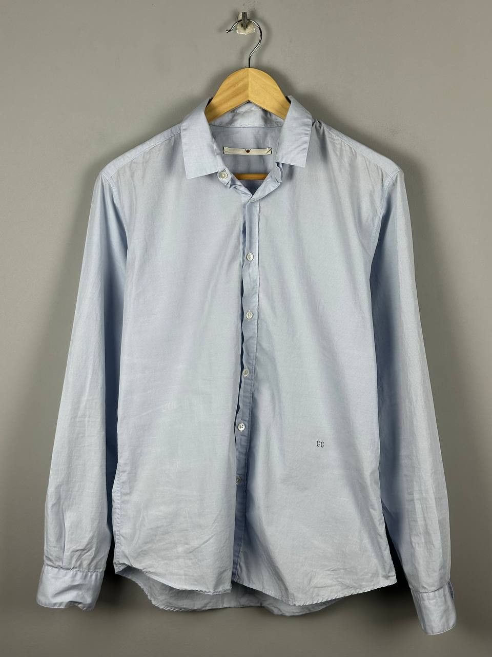 Golden Goose Golden Goose Deluxe Brand Avant Garde GG Logo Shirt Size US L / EU 52-54 / 3 - 1 Thumbnail