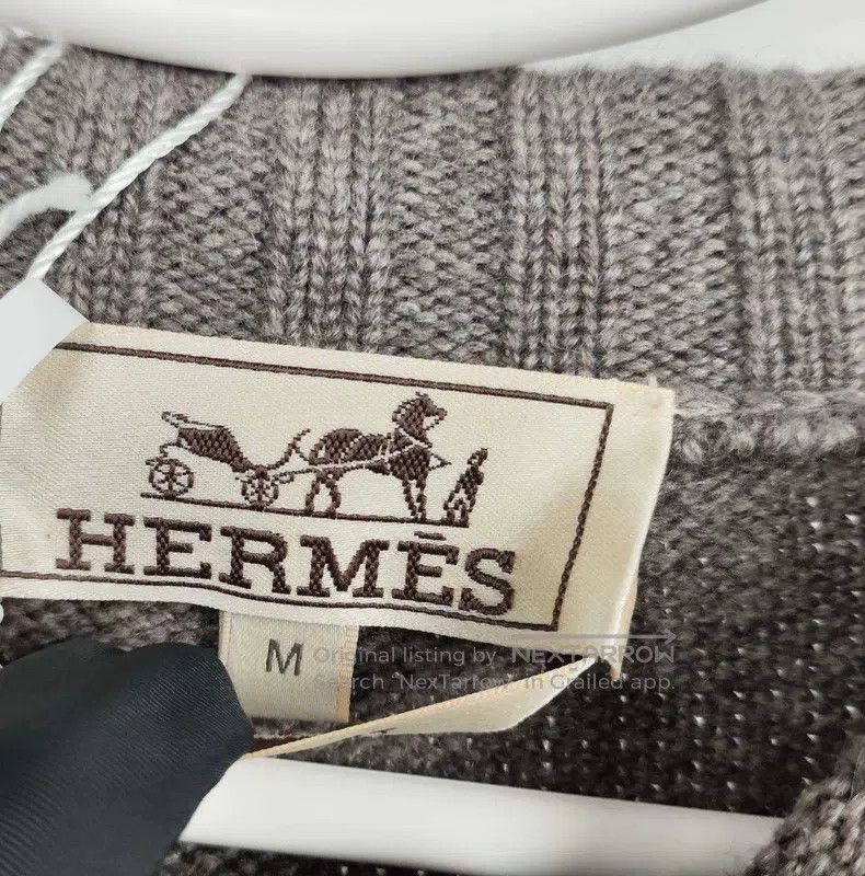 Hermes Hermes Camel wool sweater Size M / US 6-8 / IT 42-44 - 3 Thumbnail
