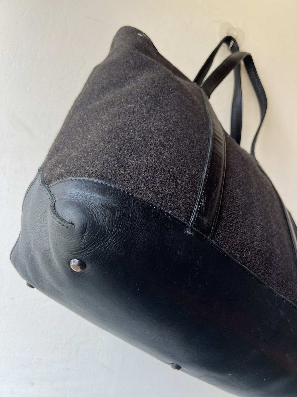 Porter Vintage Porter by Yoshida Hybrid Leather Wool Large Tote Bag Size ONE SIZE - 17 Thumbnail