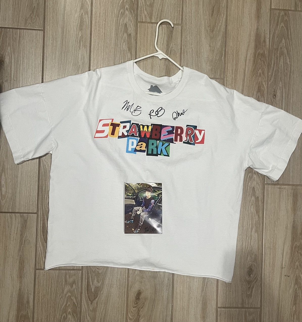 Other STRAWBERRY PARK SIGNED CROPPED TEE Size US L / EU 52-54 / 3 - 1 Thumbnail
