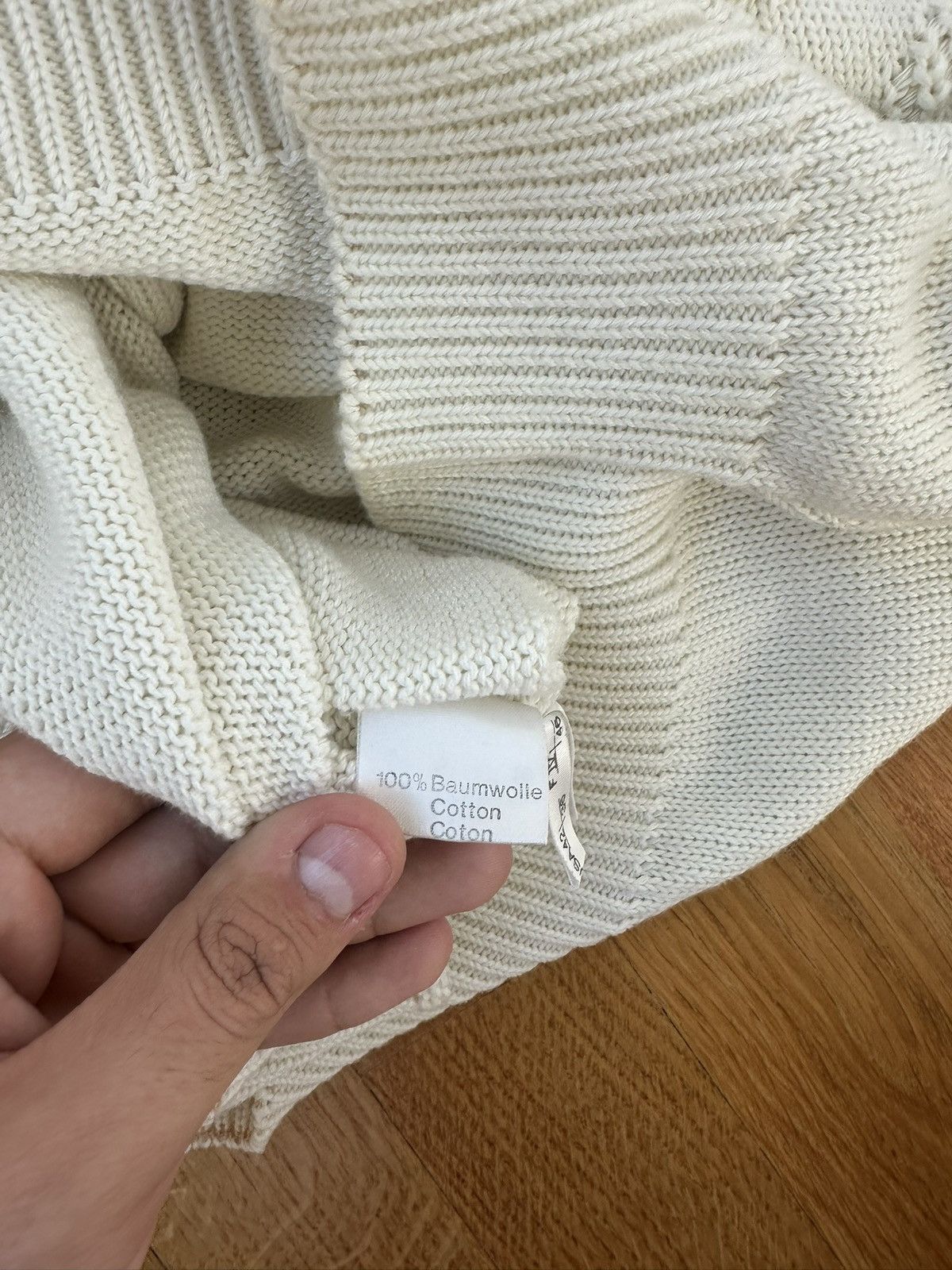 Hugo Boss 90’s West Germany Hugo Boss Knit Sweater Sea Accents Size US L / EU 52-54 / 3 - 17 Thumbnail