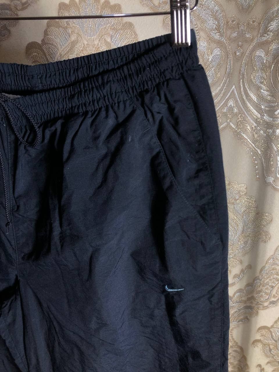 Nike × Vintage VERY RARE NIKE SWEATPANTS NYLON DRILL Y2K RETRO 90s SWOOSH Size US 34 / EU 50 - 2 Thumbnail