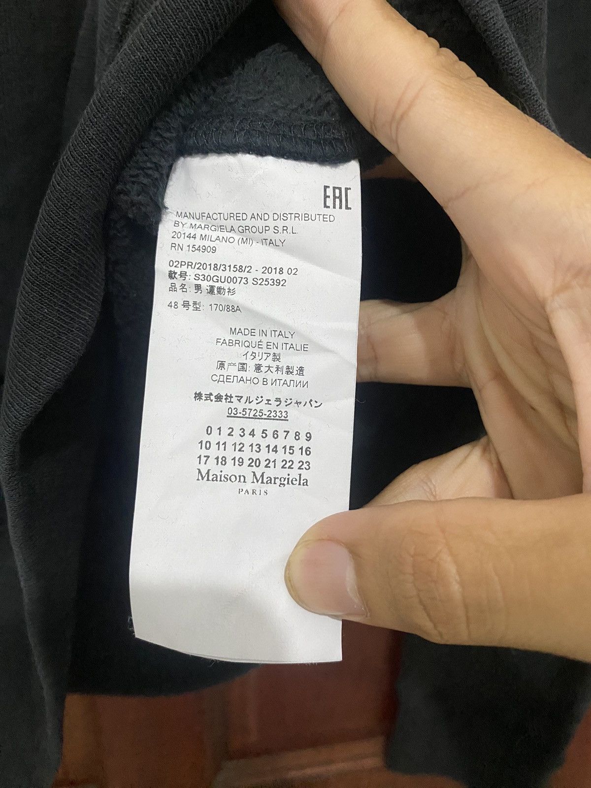Maison Margiela AW18 Maison Margiela Crewneck Sweatshirt Size US M / EU 48-50 / 2 - 10 Thumbnail