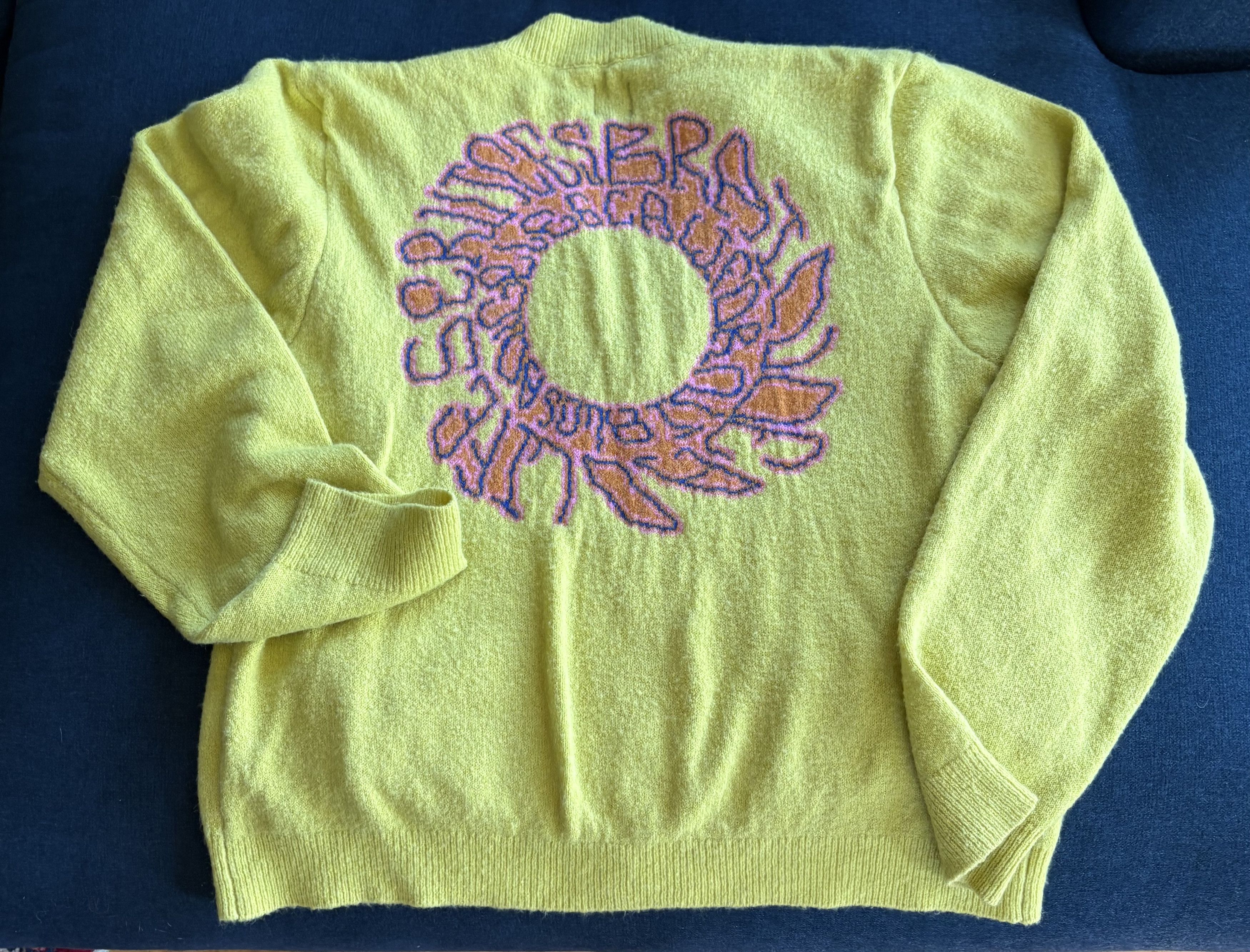 Brain Dead Brain Dead Devils Wool Blend Knit Sweater Cardigan Size US XL / EU 56 / 4 - 5 Thumbnail