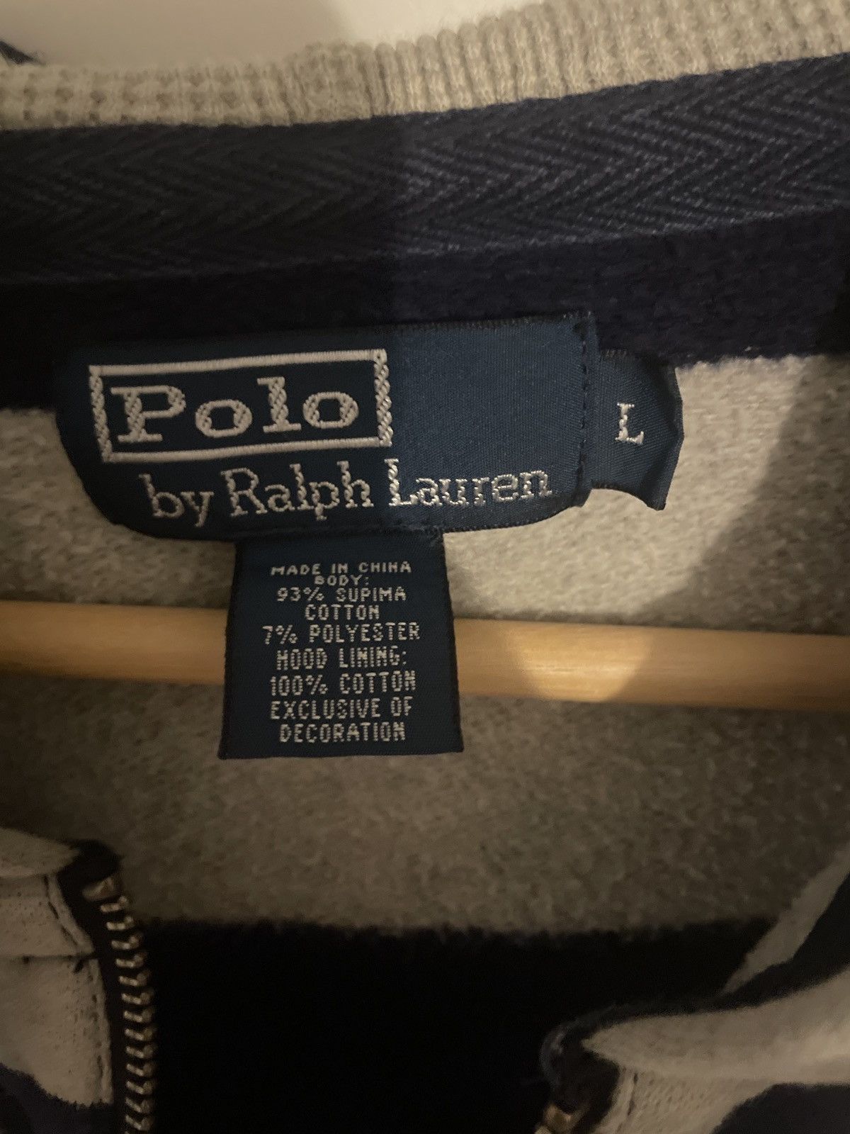 Polo Ralph Lauren Polo Ralph Lauren Zip Hoodie Size US M / EU 48-50 / 2 - 3 Thumbnail