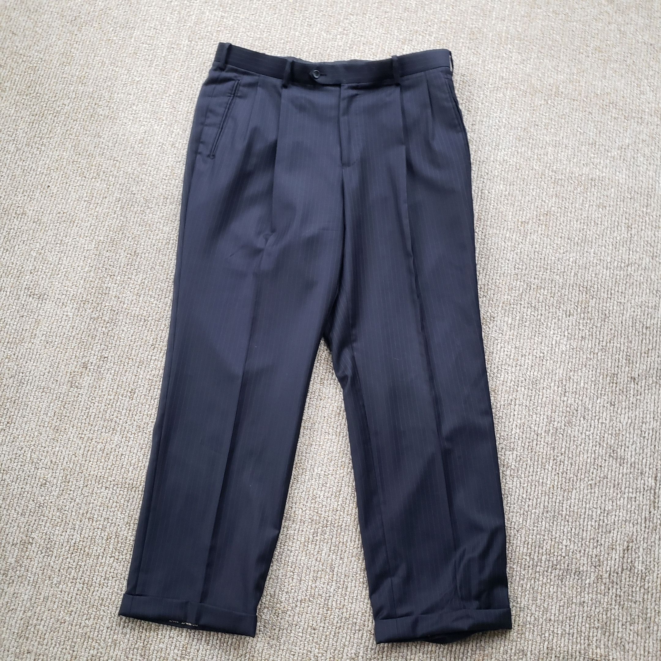 Other Dino Filarte Super 110s Wool Custom Men's Suit Size 42S - 12 Thumbnail