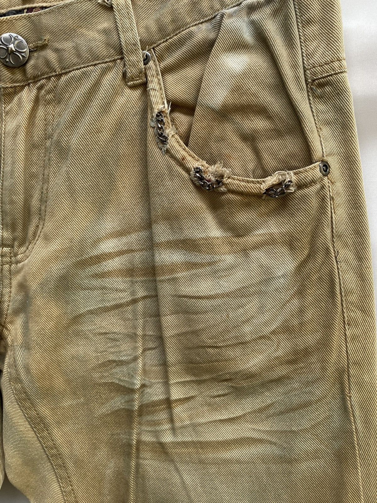 In The Attic Vintage Y2K InTheAttic Punk Seditionaries Buckle-back Jeans Size US 31 - 10 Thumbnail