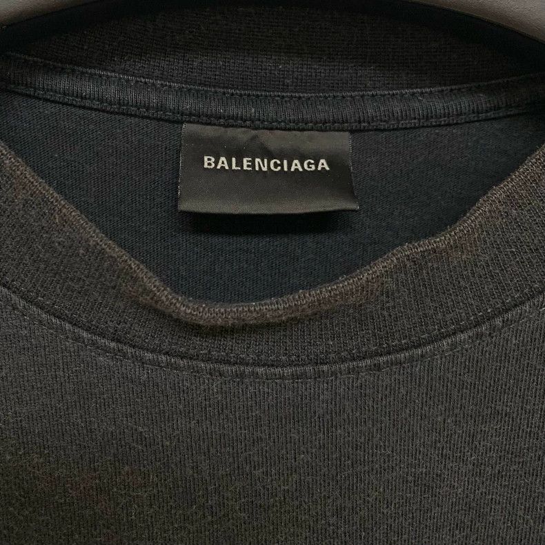 Balenciaga Balenciaga Splash-ink logo short sleeve Size US XS / EU 42 / 0 - 3 Thumbnail