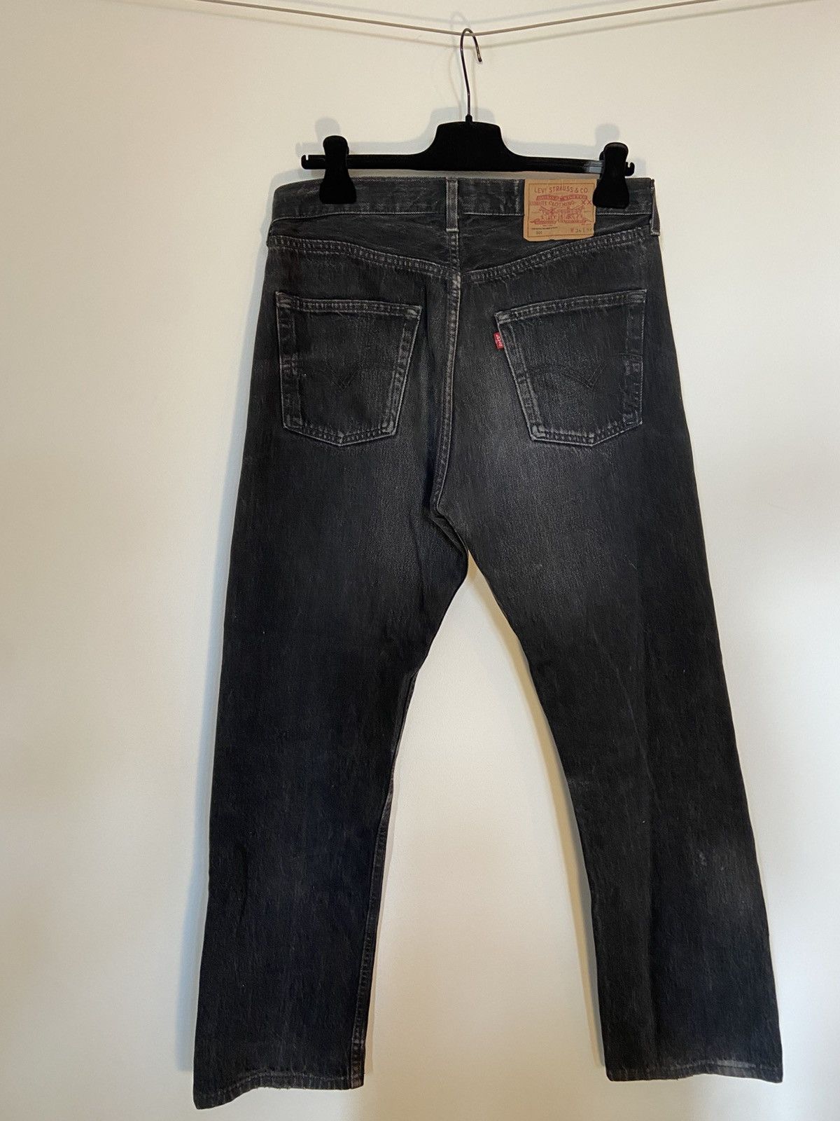 Levi's Levi’s 501 jeans in black denim Size US 32 / EU 48 - 5 Thumbnail