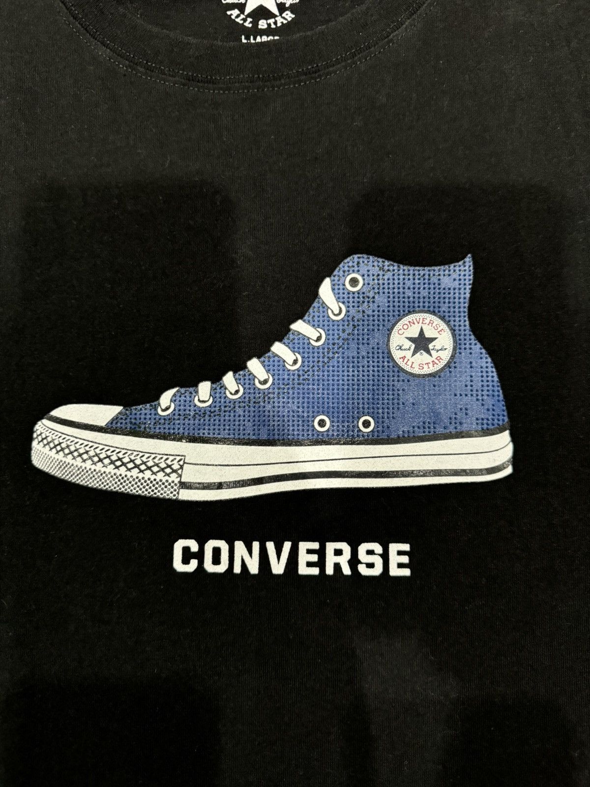 Converse 3D Shoes CONVERSE ALL STAR Chuck Taylor Black Shirt L size Size US L / EU 52-54 / 3 - 1 Thumbnail