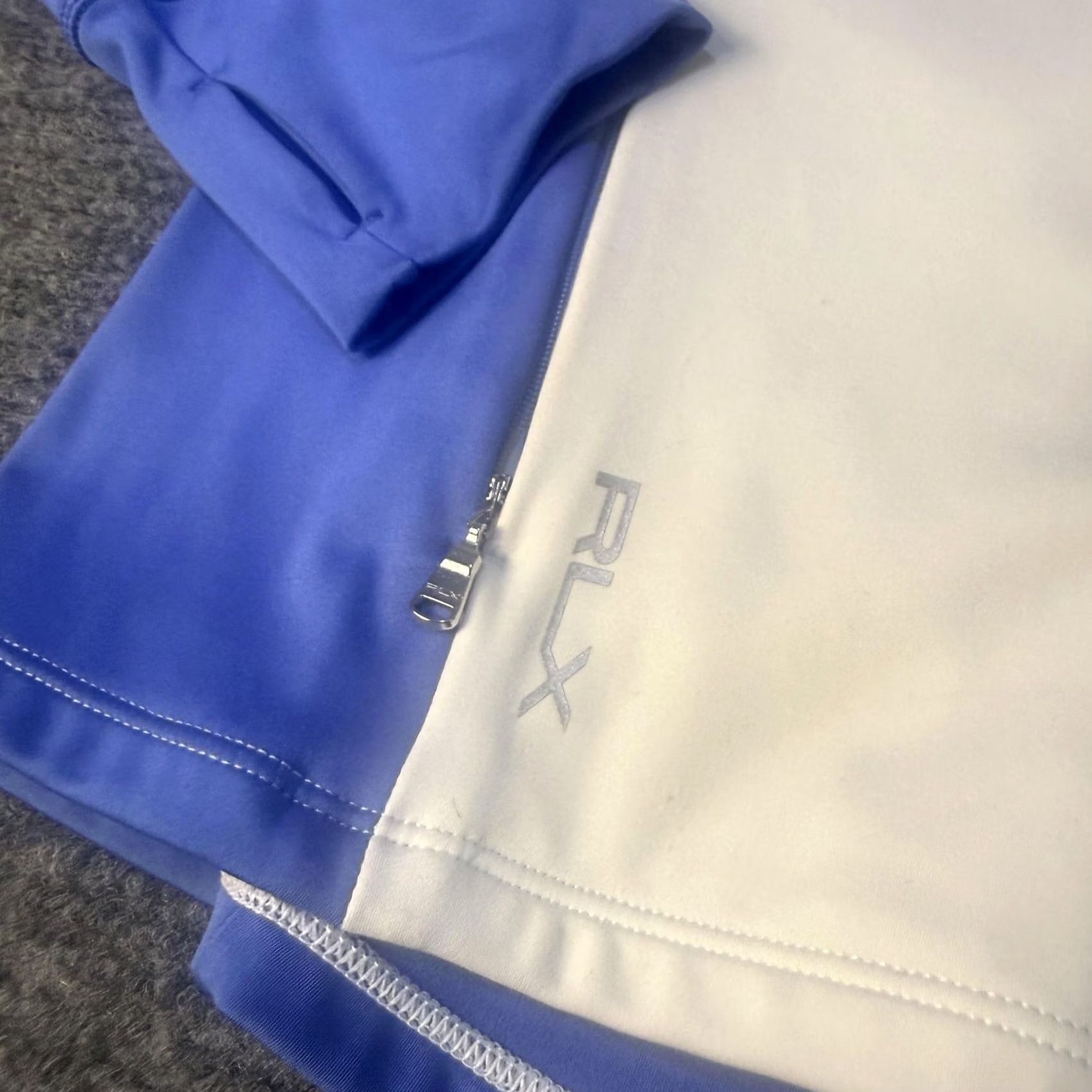 Ralph Lauren Ralph Lauren Womens Medium Blue Full Zip Golf Performance Jacket Size M / US 6-8 / IT 42-44 - 3 Thumbnail