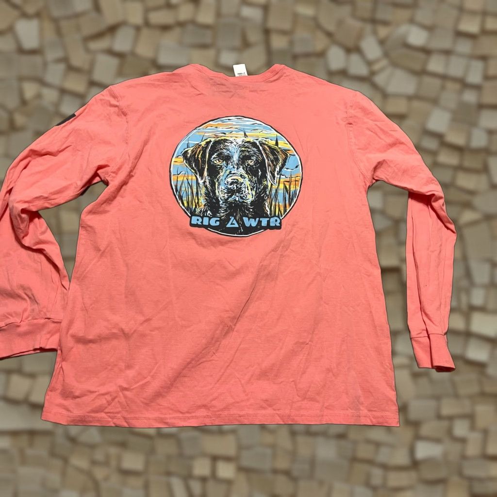 Vintage RIGA WTR Shirt Mens XL Pink Long Sleeve Pocket NWT Size US XL / EU 56 / 4 - 1 Thumbnail
