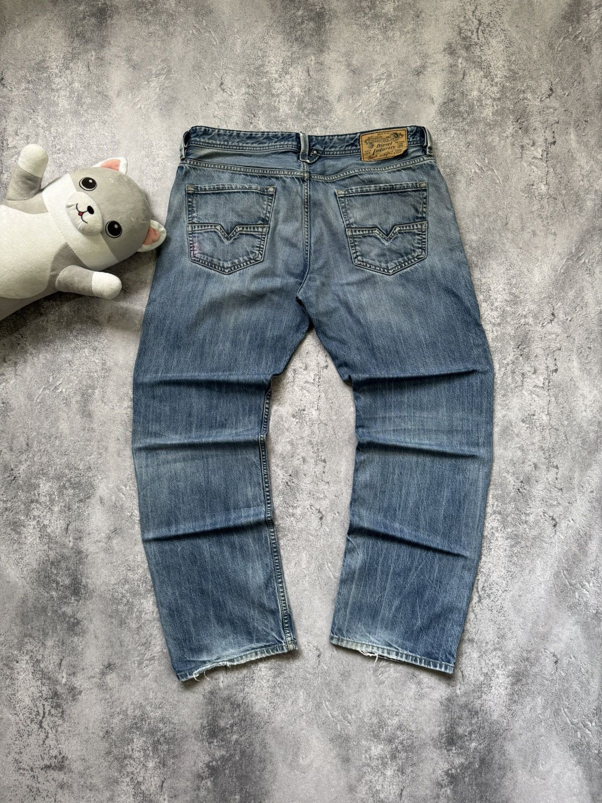 Diesel Y2K Distressed Diesel Jeans Baggy Size US 36 / EU 52 - 1 Thumbnail