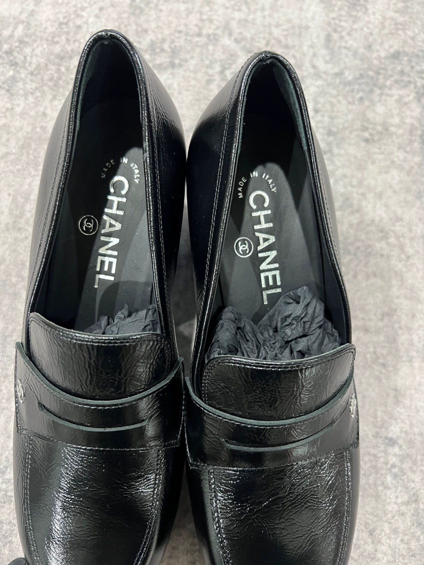 Chanel Chanel high-heeled loafers Size US 7 / IT 37 - 4 Thumbnail