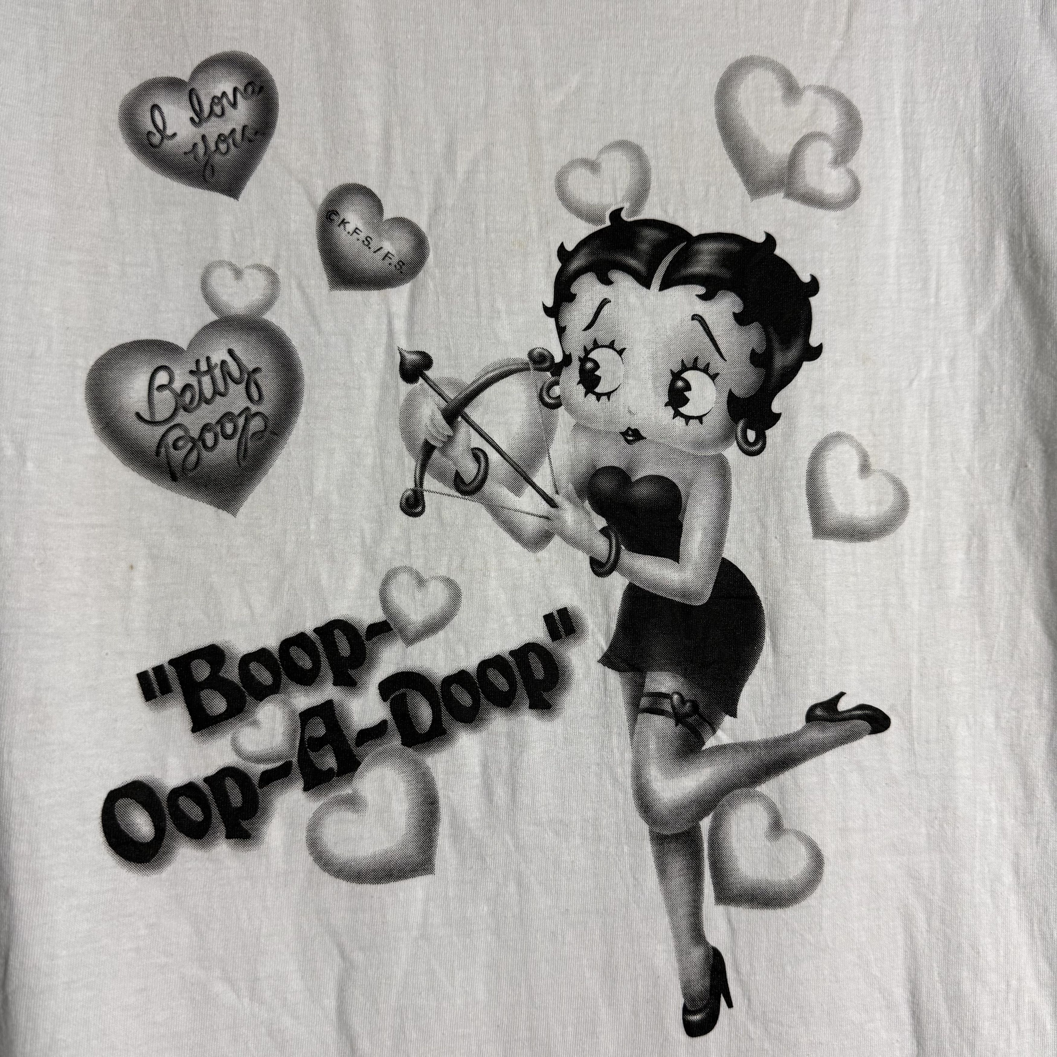 Cartoon Network 🔥RARE🔥Vintage Betty Boop Fleischer Studio OVP T-shirt Size US XL / EU 56 / 4 - 3 Thumbnail