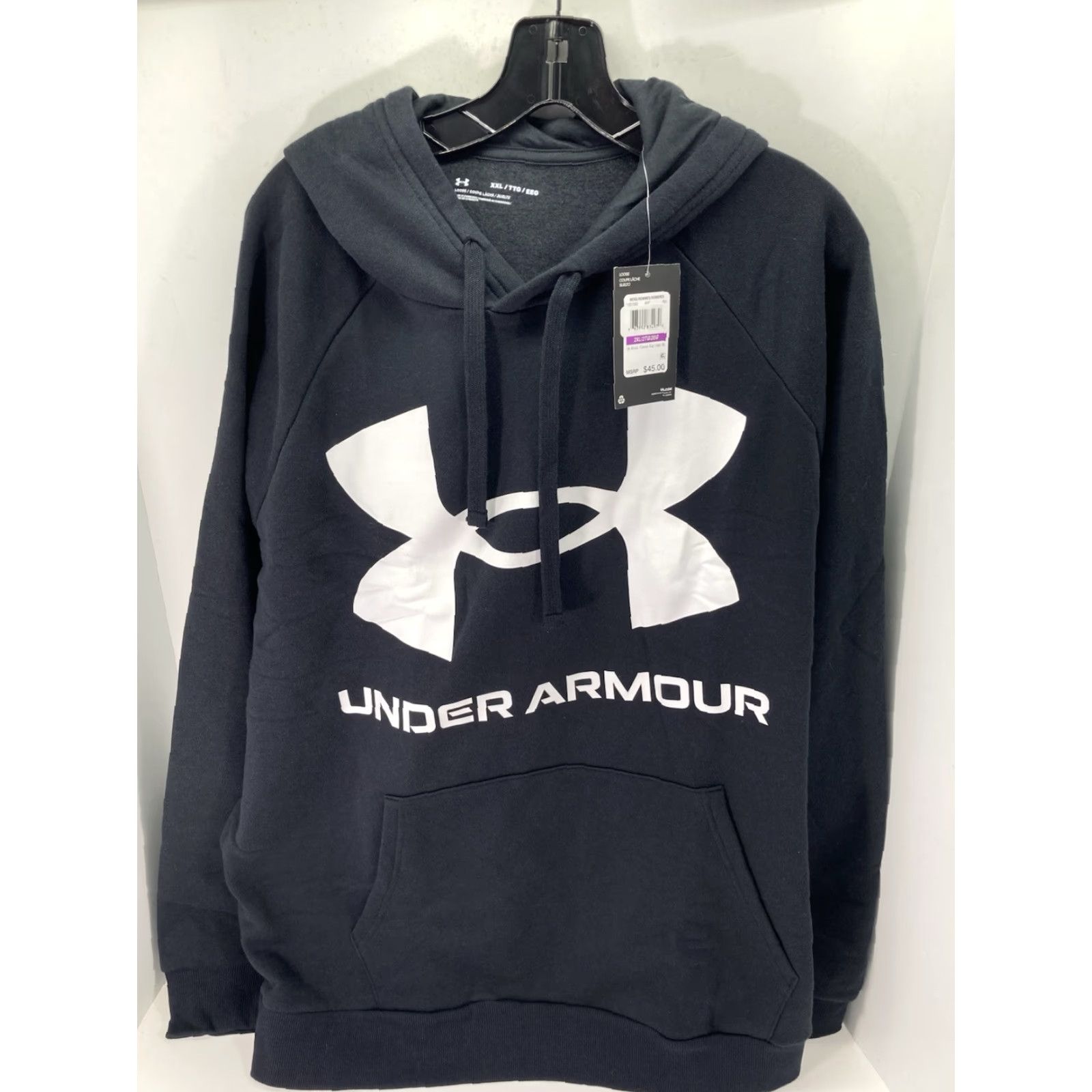 Under Armour Under Armour Rival Fleece Hoodie Sweatshirt Men 2XL Black Pullover NWT XXL Size US XXL / EU 58 / 5 - 2 Thumbnail