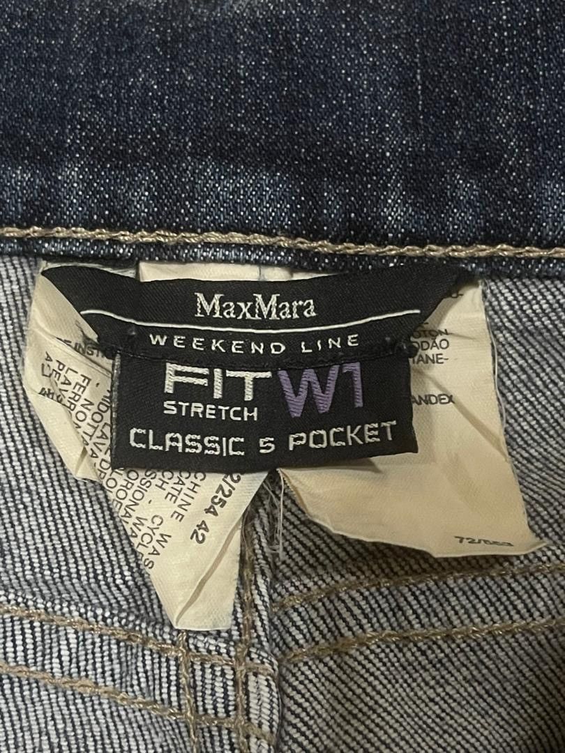 Weekend Max Mara Vintage Max Mara Denim Jeans Limited Edition Size 32" / US 10 / IT 46 - 20 Thumbnail