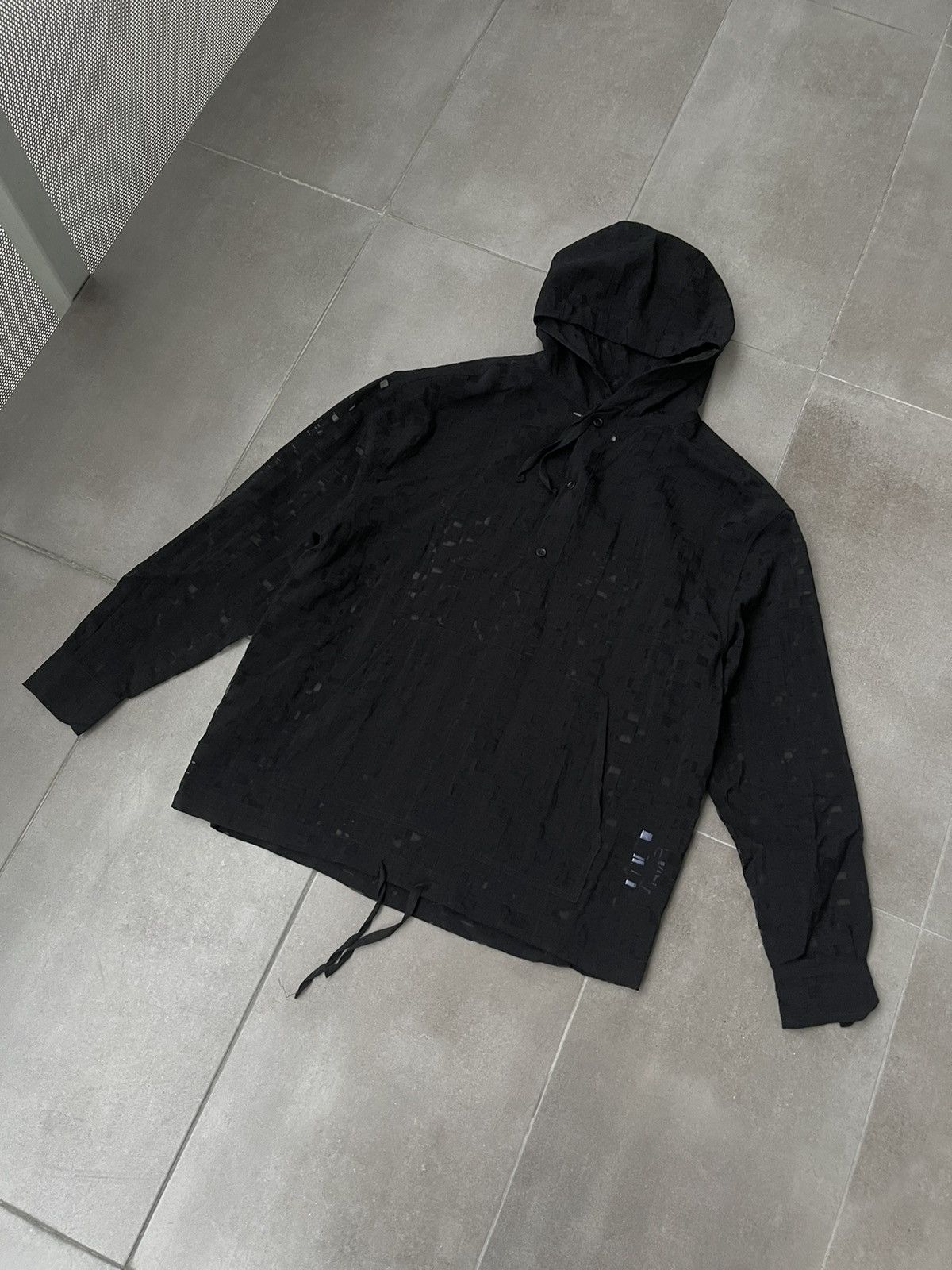 Henrik Vibskov !DS! SS24 Henrik Vibskov Booking Black Hoodie Shirt Size US S / EU 44-46 / 1 - 12 Thumbnail