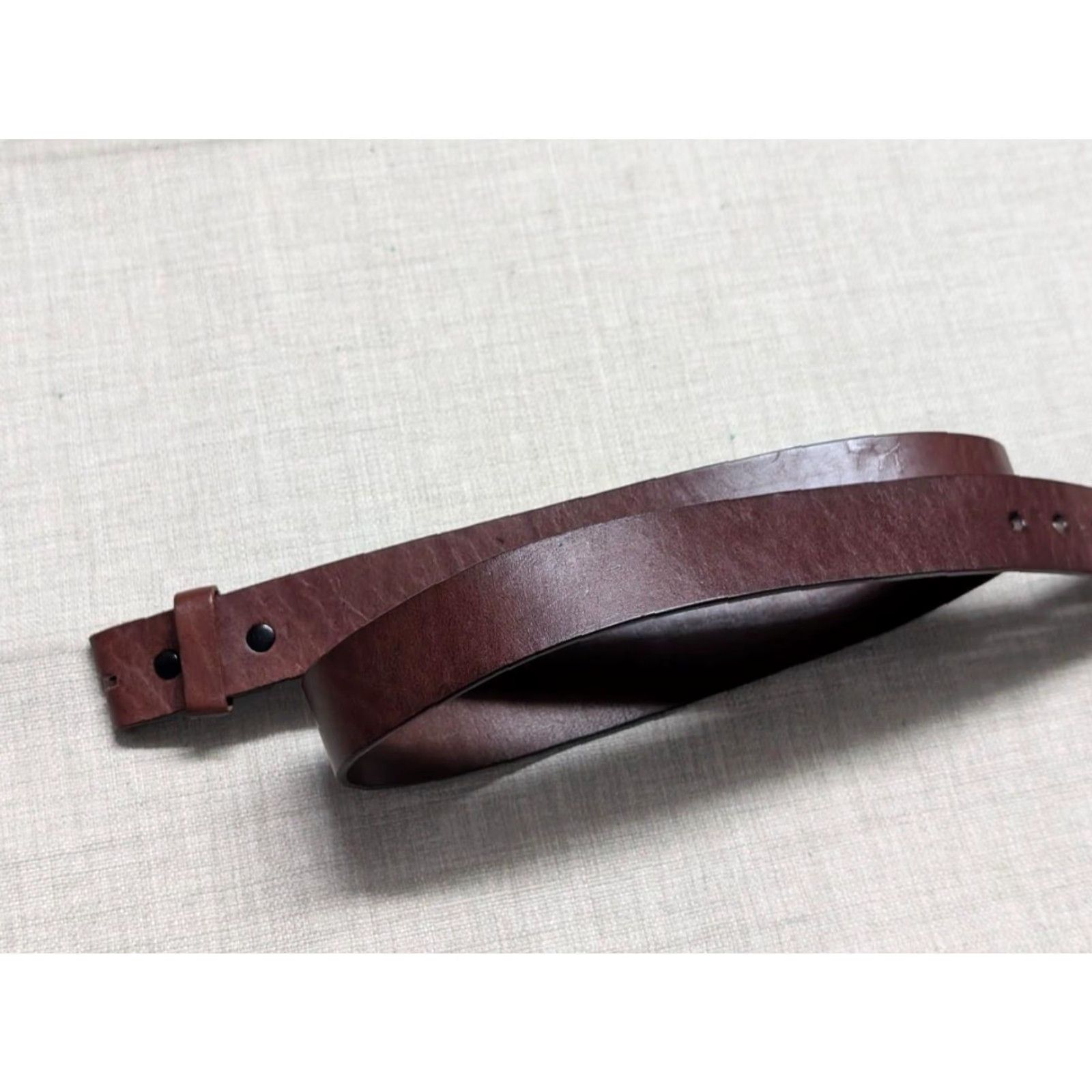 Vintage VINTAGE handcrafted western belt Men 40 brown cowhide leather buckle western belt Cowboy rodeo width 1-1/2" 40 inches Boys/Mens Size 40 - 3 Thumbnail